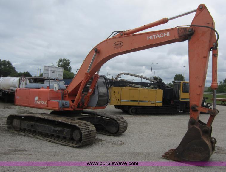image for item D2011 1997 Hitachi EX270 LC-5 excavator