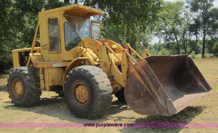 image for item D2028 1967 Caterpillar 966B wheel loader