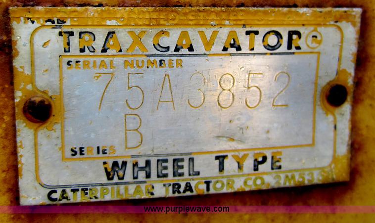 image for item D2028 1967 Caterpillar 966B wheel loader