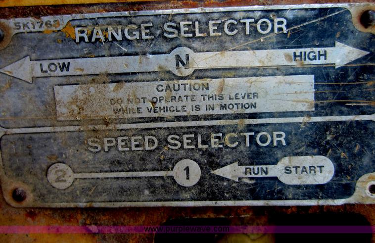 image for item D2028 1967 Caterpillar 966B wheel loader