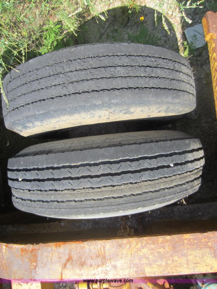 image for item D4161 1975 Talbert triple axle detachable haul trailer