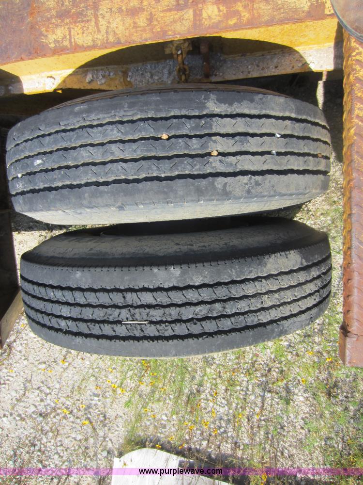 image for item D4161 1975 Talbert triple axle detachable haul trailer