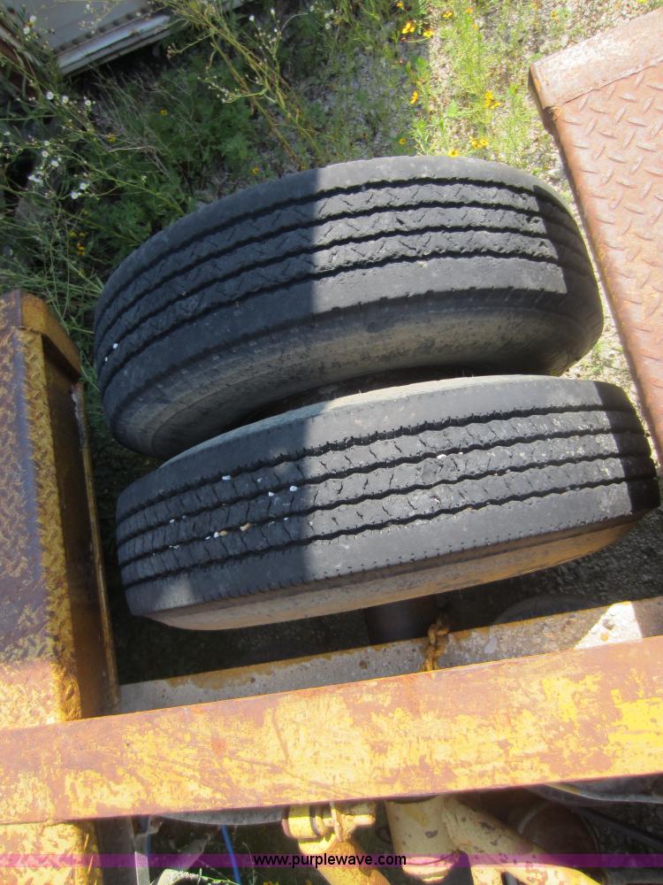 image for item D4161 1975 Talbert triple axle detachable haul trailer