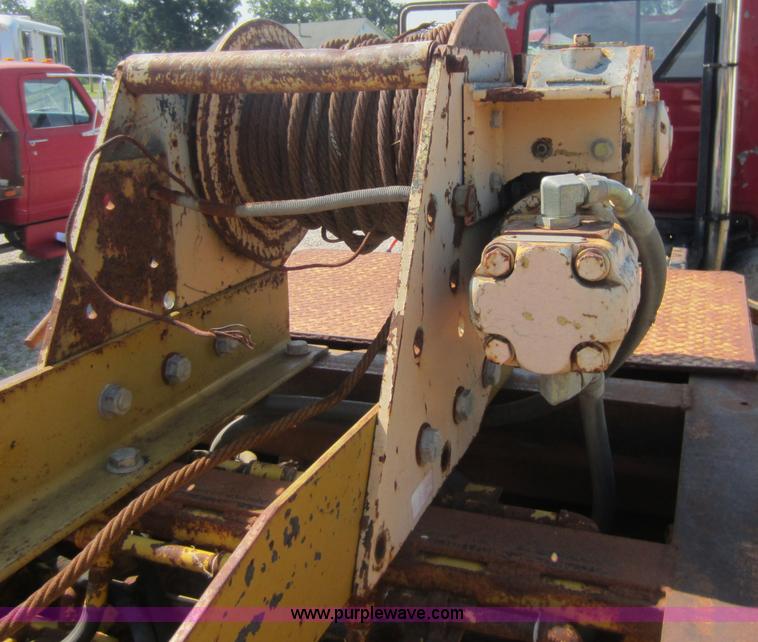 image for item D4161 1975 Talbert triple axle detachable haul trailer