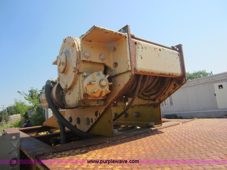 image for item D4161 1975 Talbert triple axle detachable haul trailer