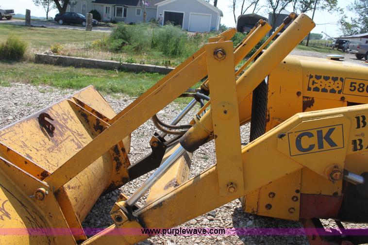 image for item D5220 1969 Case Construction King 580 backhoe