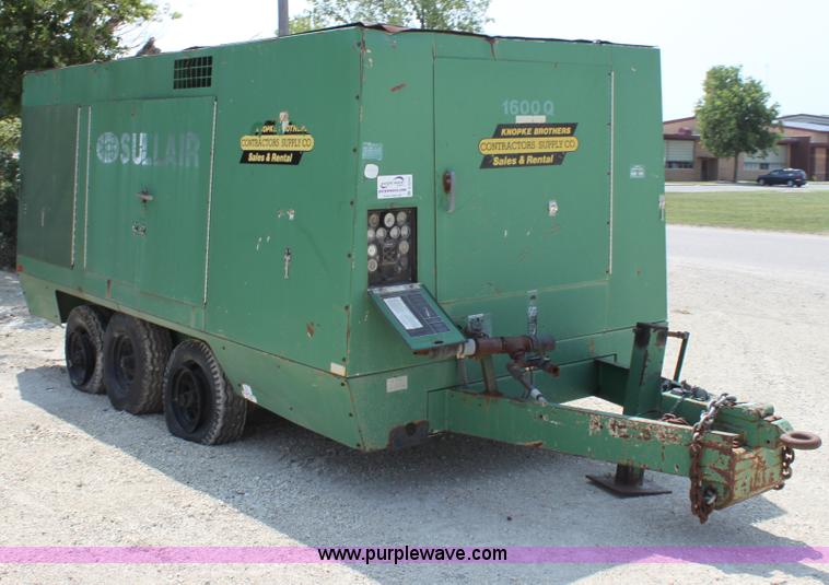 image for item D5243 Sullair 1600Q air compressor