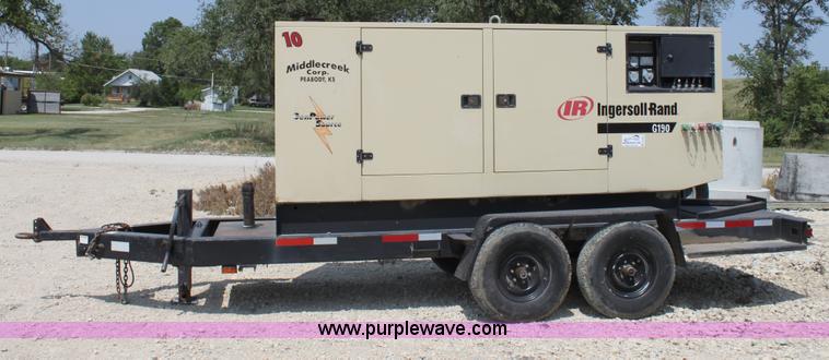 image for item D5245 Ingersoll Rand G190 generator