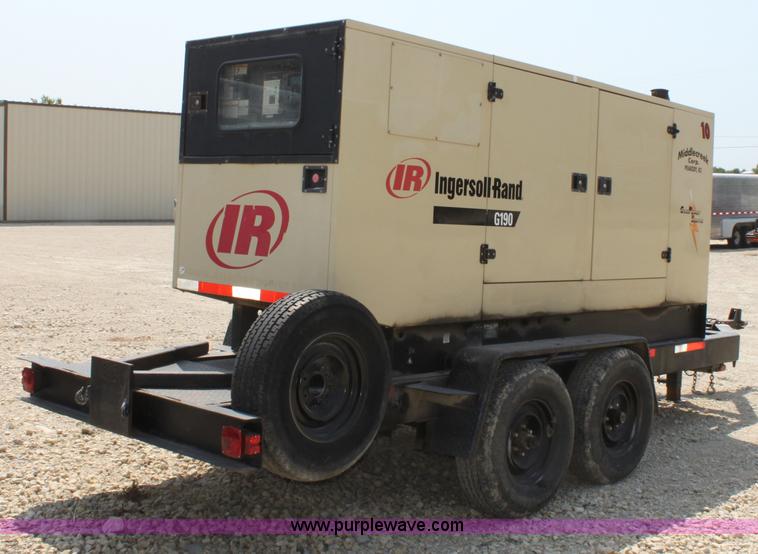 image for item D5245 Ingersoll Rand G190 generator