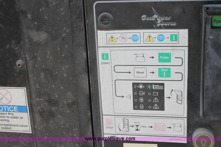 image for item D5245 Ingersoll Rand G190 generator