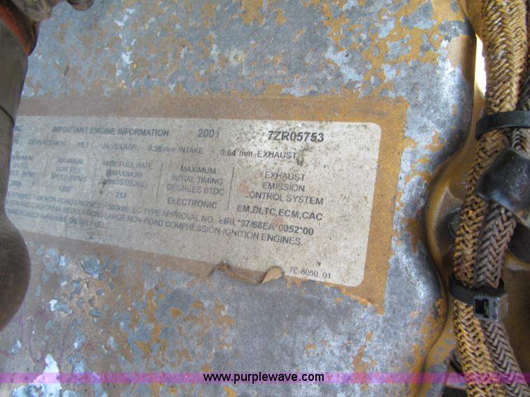 image for item D6508 2001 Caterpillar 345BL Series II excavator