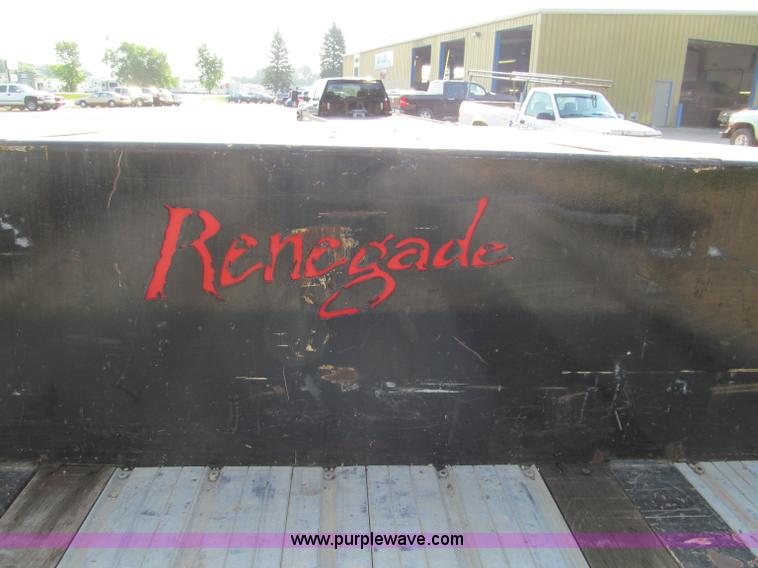 image for item D6509 2005 Fontaine drop deck trailer