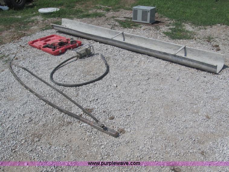 image for item G9495 Assortment of concrete tools