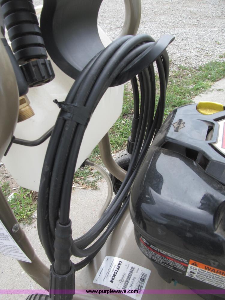 image for item K9508 Craftsman 2,700 PSI gas powered pressure washer