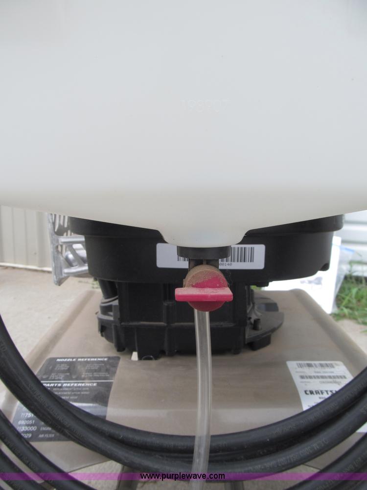 image for item K9508 Craftsman 2,700 PSI gas powered pressure washer