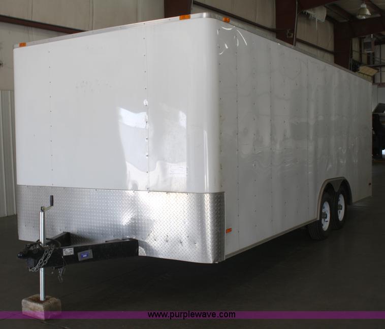 image for item B6829 2010 Pace aluminum trailer