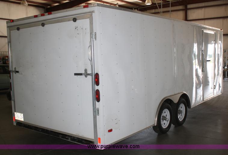 image for item B6829 2010 Pace aluminum trailer