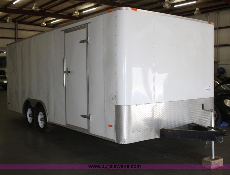image for item B6829 2010 Pace aluminum trailer