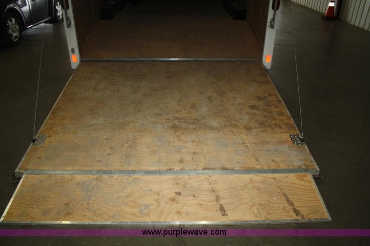 image for item B6829 2010 Pace aluminum trailer