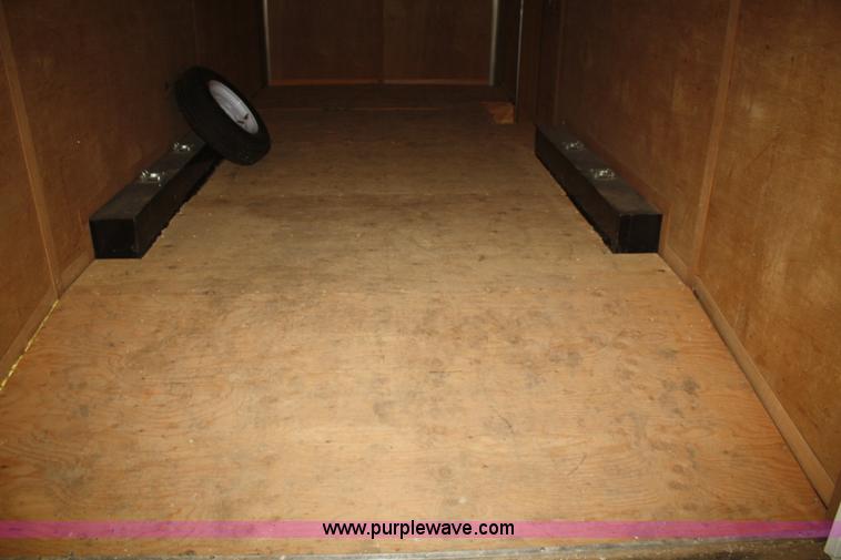 image for item B6829 2010 Pace aluminum trailer