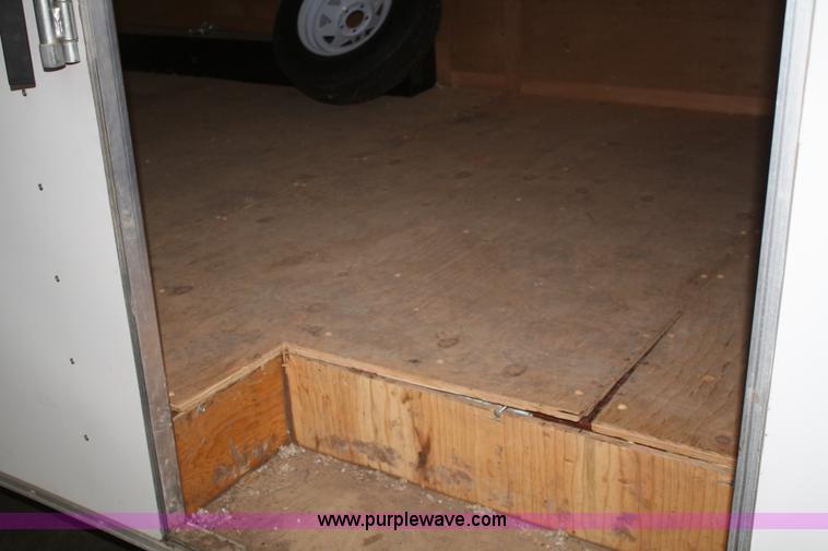 image for item B6829 2010 Pace aluminum trailer