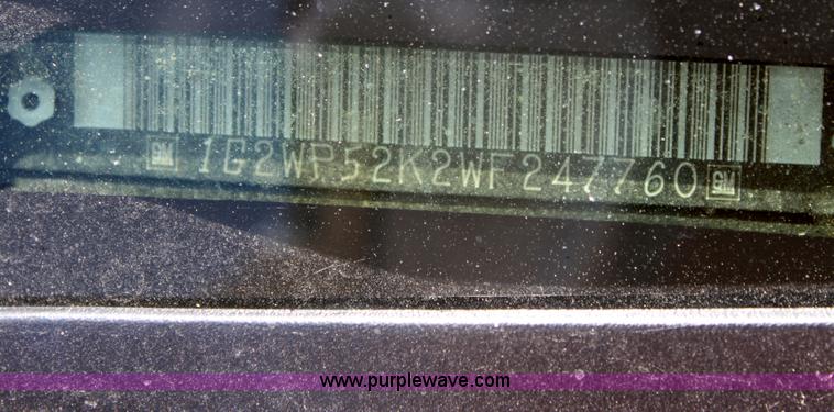 image for item D5419 1998 Pontiac Grand Prix GT