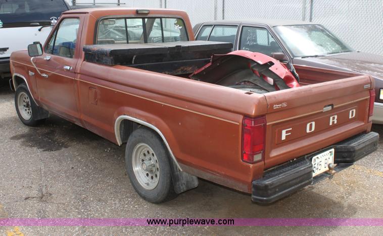 image for item D5459 1984 Ford Ranger XL pickup truck