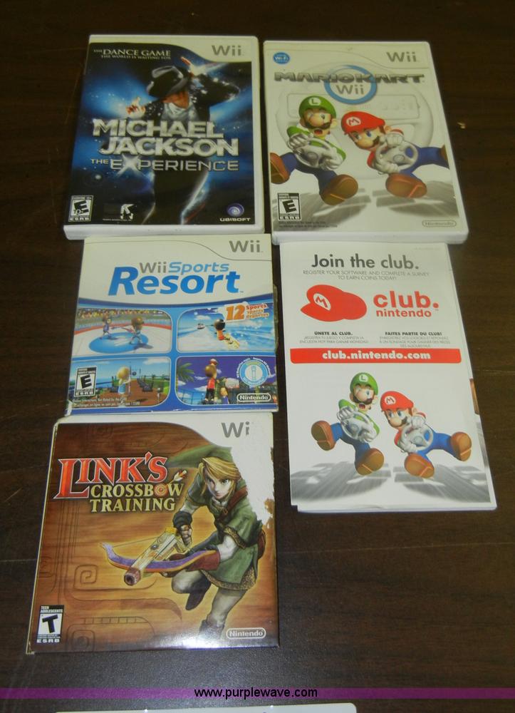 image for item N9895 (4) Wii games