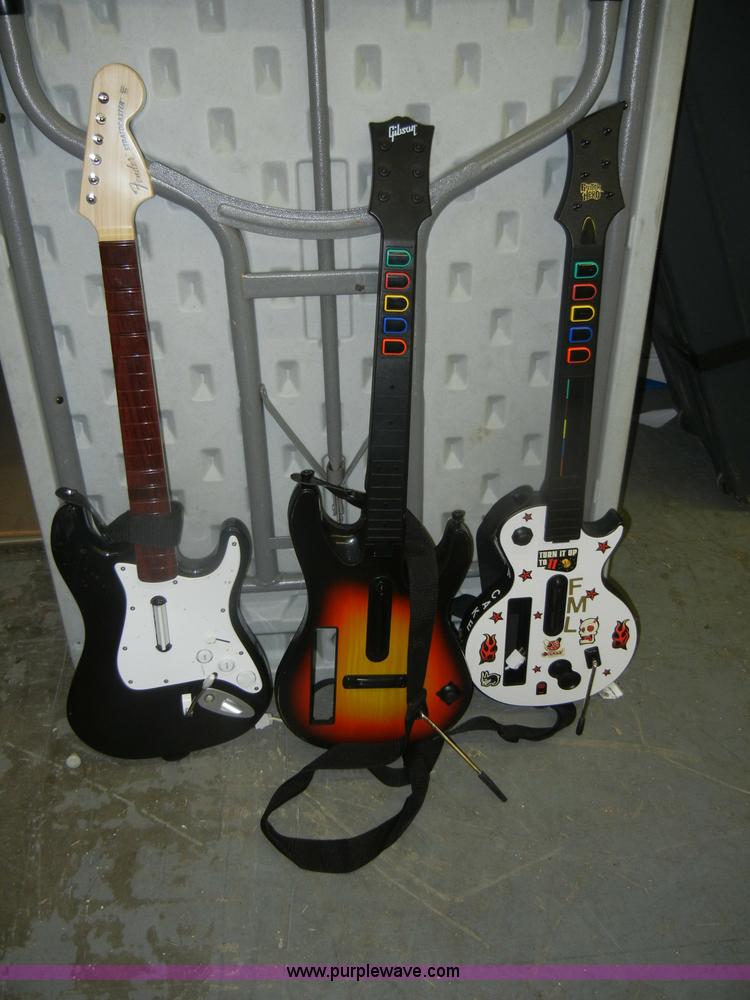 image for item N9909 (3) game system guitars