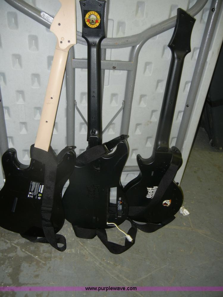 image for item N9909 (3) game system guitars