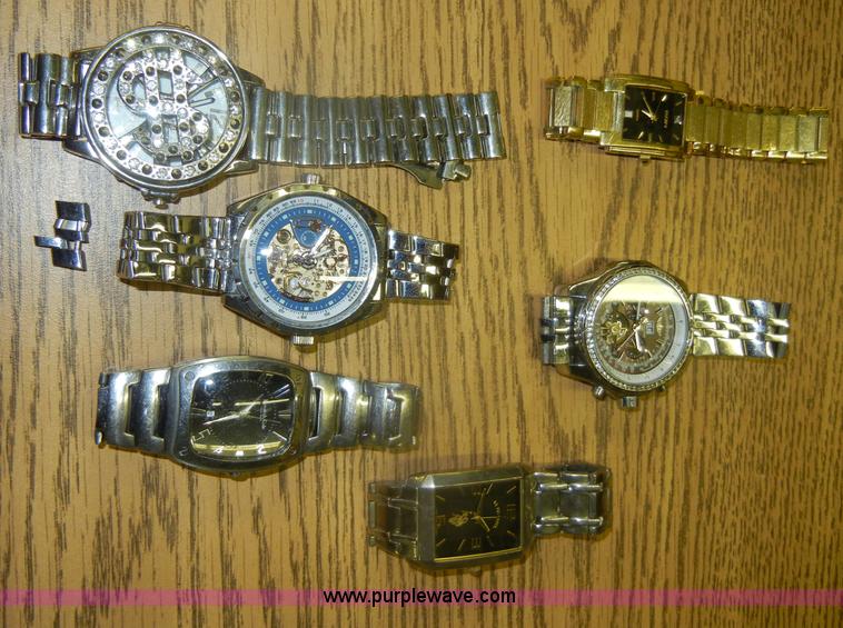 image for item N9919 (6) assorted mens watches
