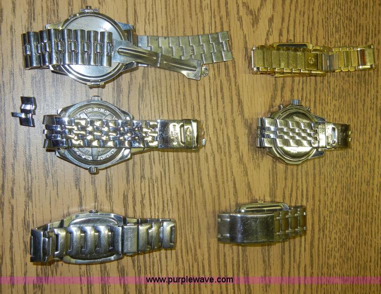 image for item N9919 (6) assorted mens watches