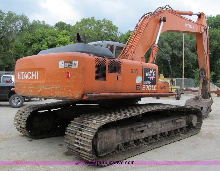 image for item C2362 1999 Hitachi EX270 LC-5 excavator