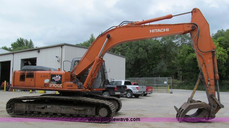image for item C2362 1999 Hitachi EX270 LC-5 excavator