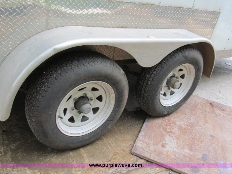 image for item C2389 2008 Doolittle 16' enclosed trailer