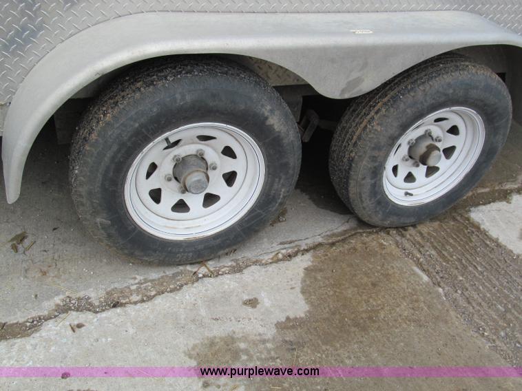 image for item C2389 2008 Doolittle 16' enclosed trailer