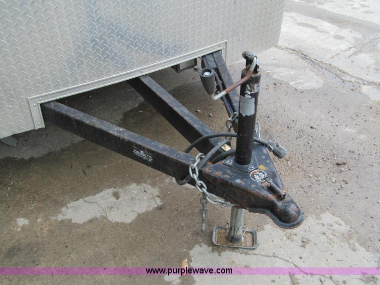 image for item C2389 2008 Doolittle 16' enclosed trailer