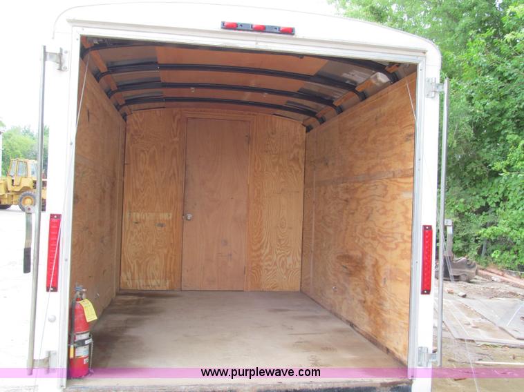 image for item C2389 2008 Doolittle 16' enclosed trailer