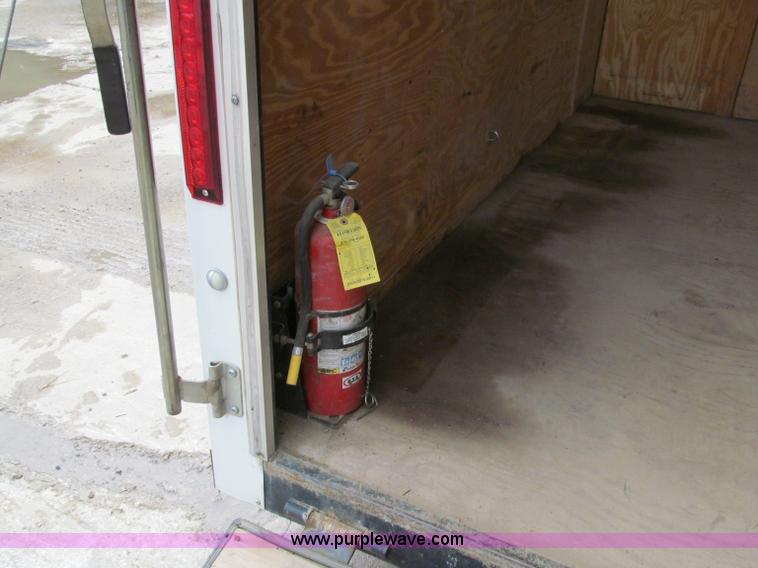 image for item C2389 2008 Doolittle 16' enclosed trailer