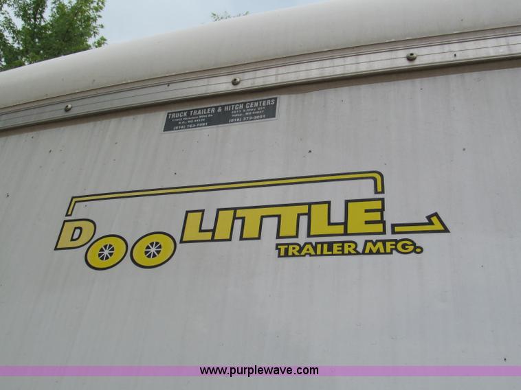 image for item C2389 2008 Doolittle 16' enclosed trailer