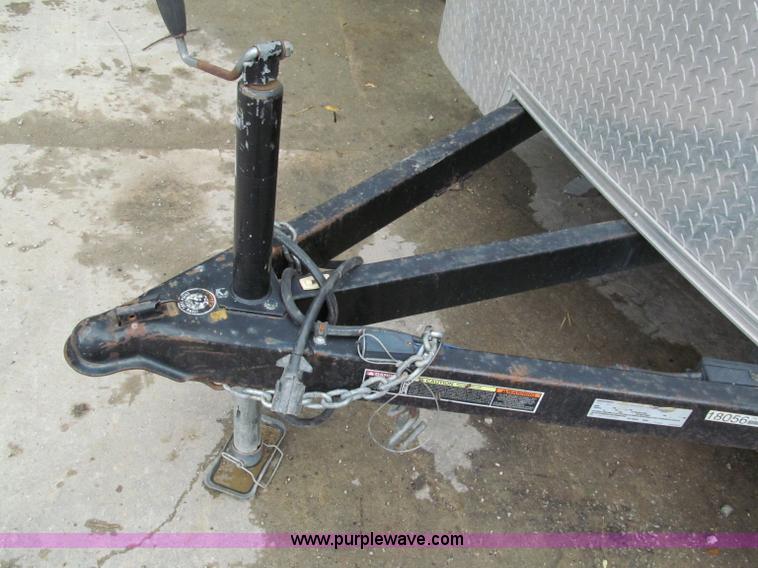 image for item C2389 2008 Doolittle 16' enclosed trailer