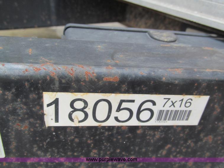 image for item C2389 2008 Doolittle 16' enclosed trailer