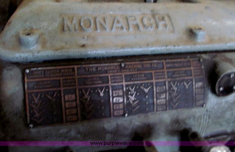 image for item C2395 Monarch 6' Lathe