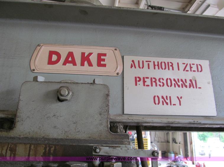 image for item C2398 Dake 6-475 70 ton shop press