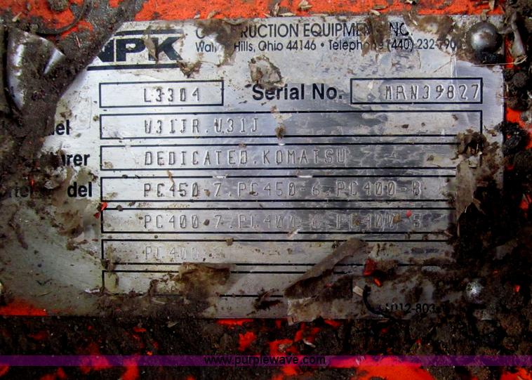 image for item C2406 NPK U31JR concrete crusher