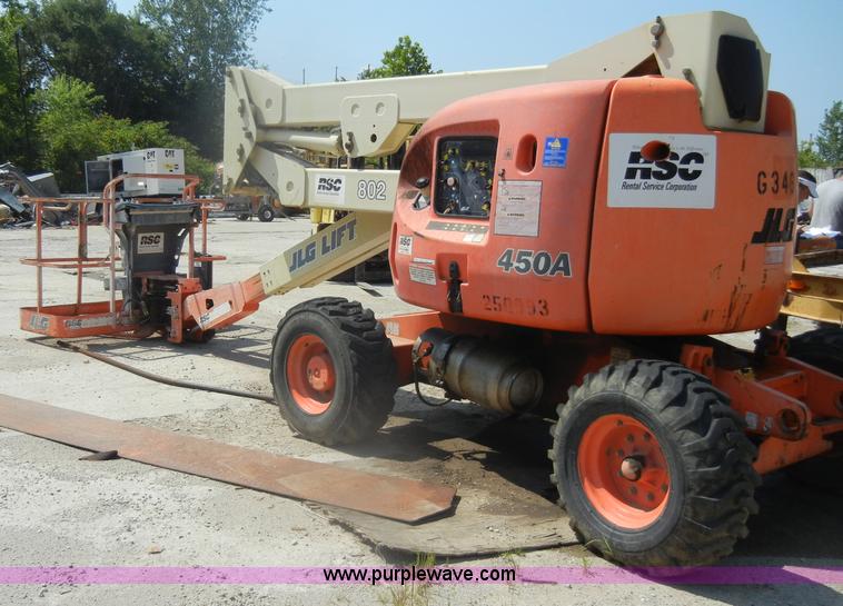 image for item D4163 1998 JLG 45' articulating boom lift