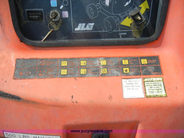 image for item D4163 1998 JLG 45' articulating boom lift