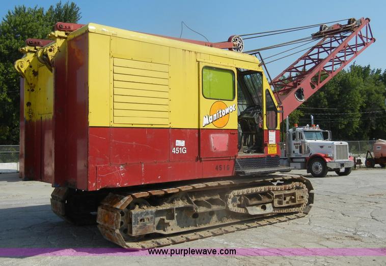 image for item D4175 Manitowoc 3000 track crane