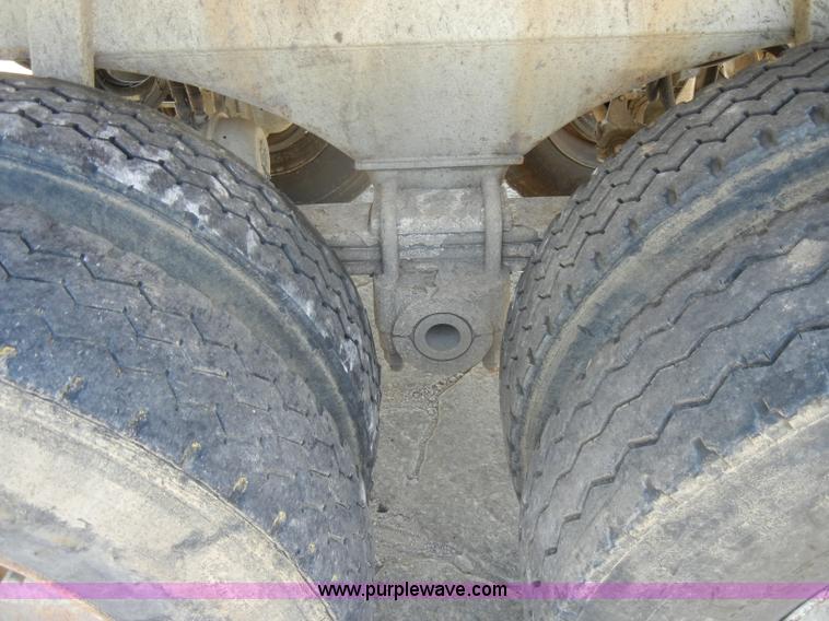 image for item D4182 2004 Ranch Ranco 24' barrel end dump trailer