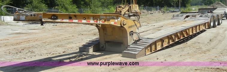 image for item D4183 2000 Load King 53' triple axle detach lowboy trailer